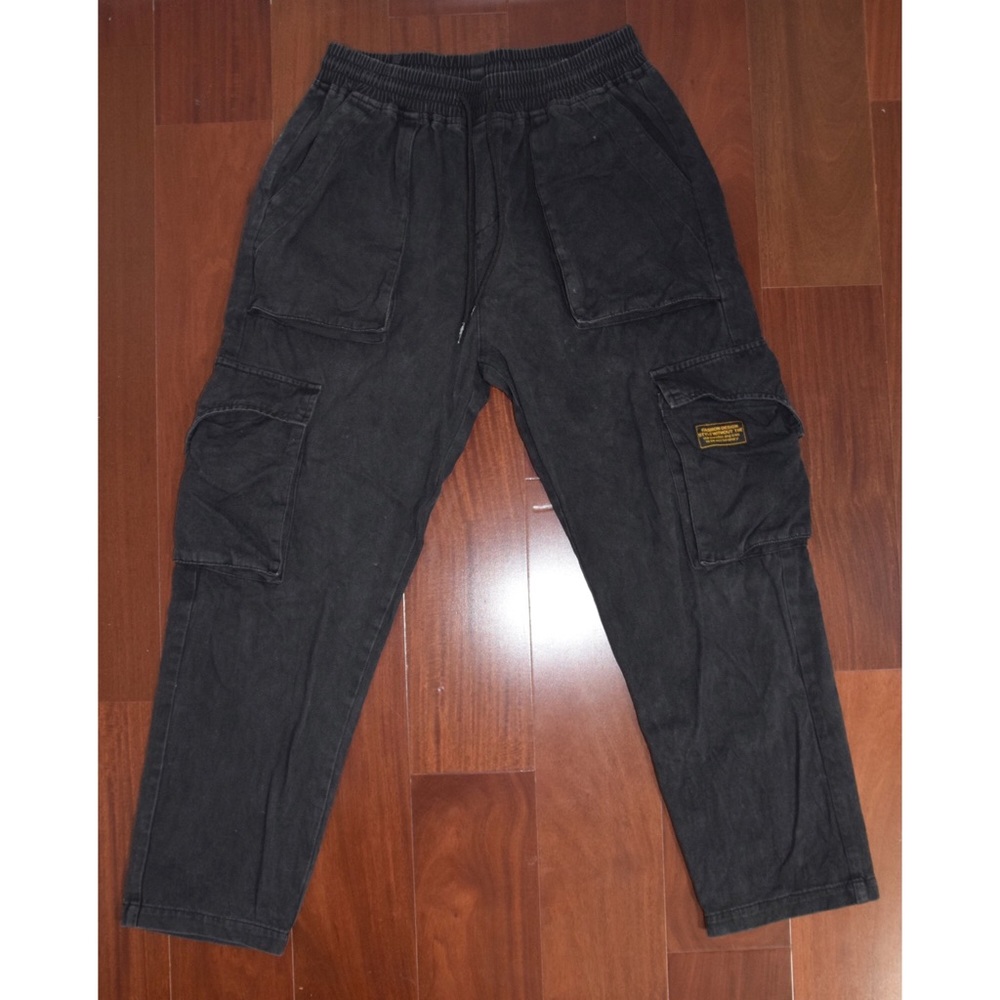 Black Cargo Pants